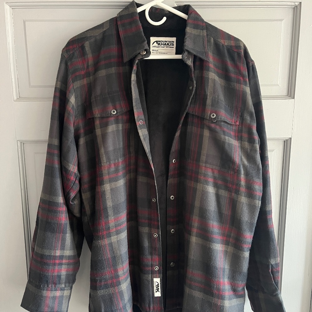 Mountain Khakis Fleece Lined JacShirt Men's Medium